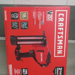 Craftsman CMCN618B V20 18-Gauge Brad Nailer Tool Only