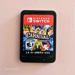 ‼️PLEASE READ DESCRIPTION‼️Carnival Games Nintendo Switch