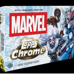 2025 Marvel Comics Chrome Hobby Box