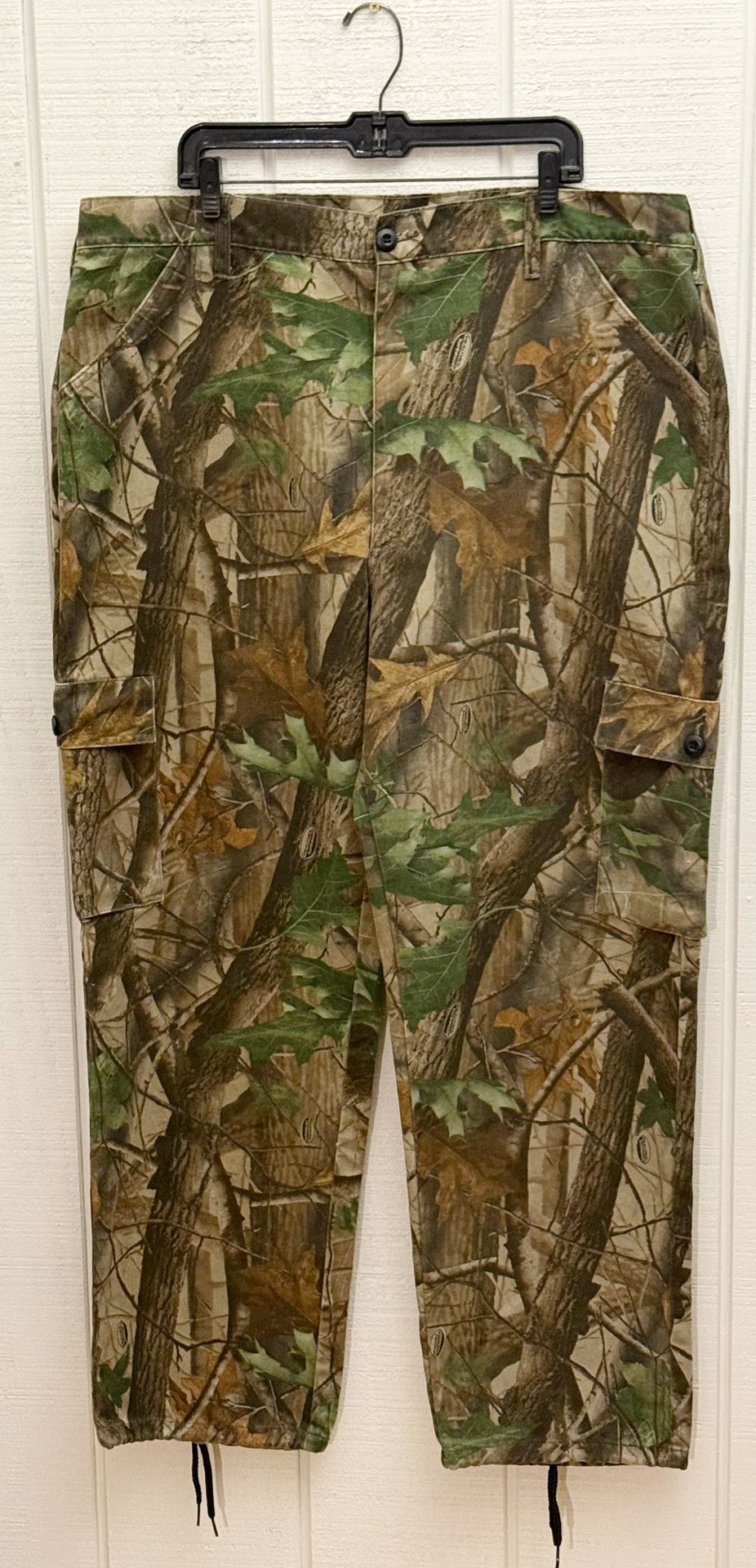 Vtg Liberty Camo Cargo Pants Mens 2XL *41x31* RealTree Hardwoods Hunting Baggy