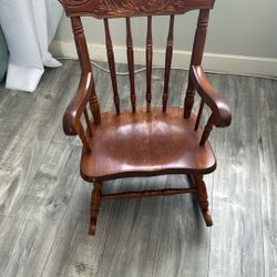 Children’s Wood Rocker