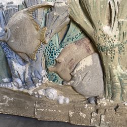 Beautiful Concrete Ocean Art