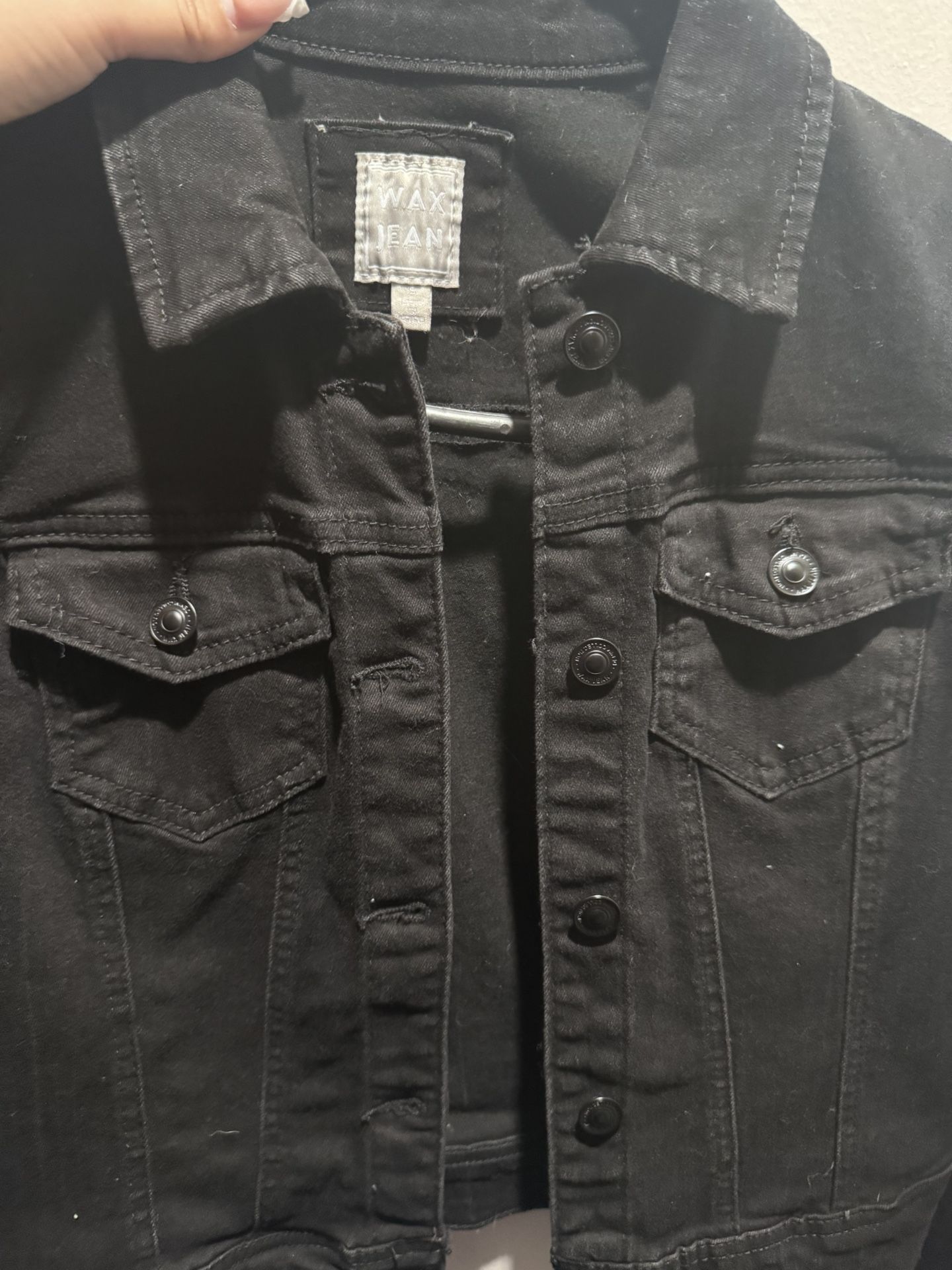 Black Jean Jacket