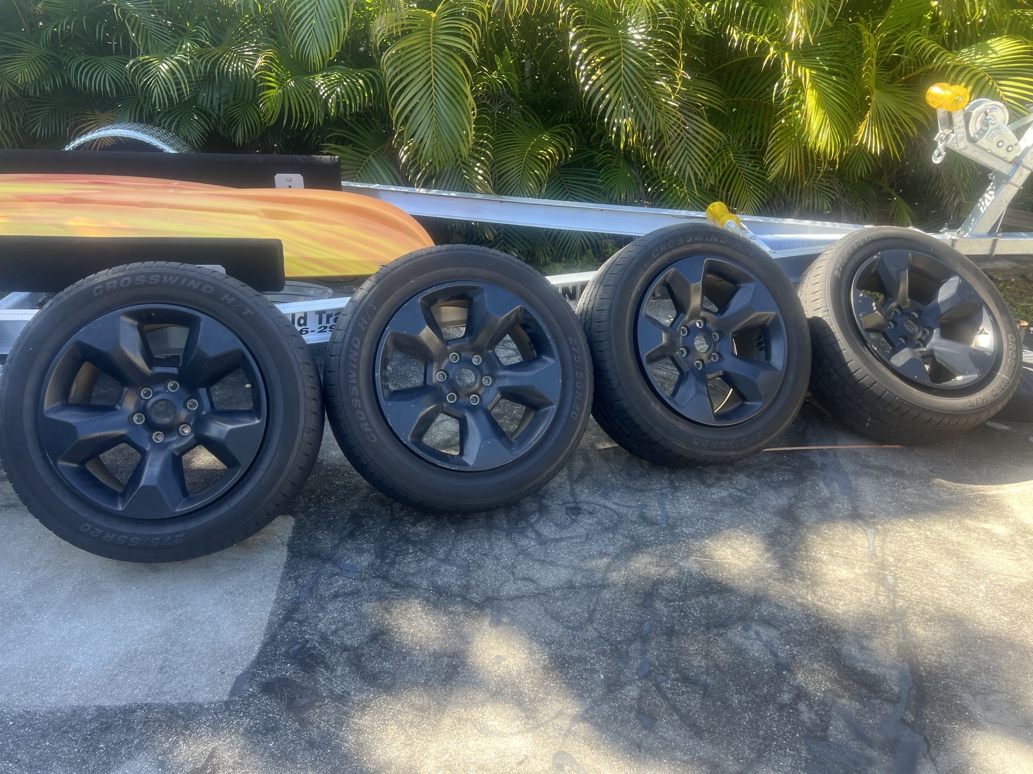 Ram 1500 Big horn  Factory Rims 2019  4 Wheels And Tires