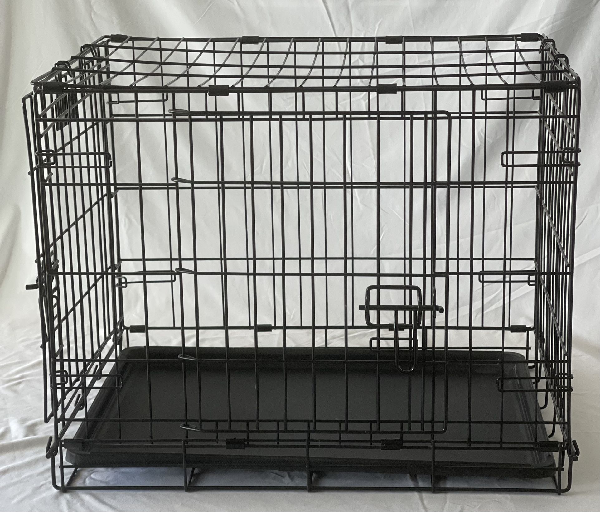 Small Black Dog Kennel