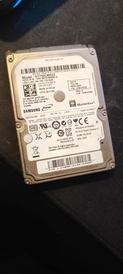 750gb laptop hard drive