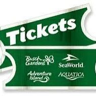 SeaWorld, Aquatica, Busch Gardens Or Adventure Island Tickets+ Parking