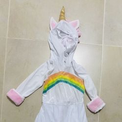 Rainbow Unicorn Costume Size 5/6 