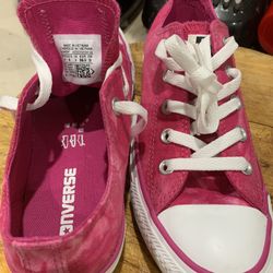 Converse Pink tye Dye Ladies Size 6