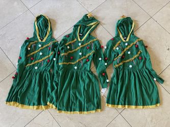 Girls Size Christmas Ugly Sweater Dresses Price For Each