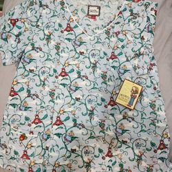 Brand New Scrub Top
