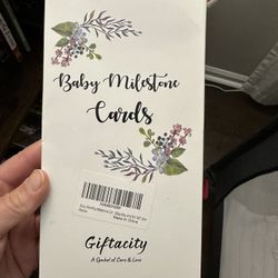 Baby milestone Cards 