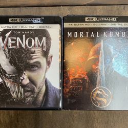 4K Ultra HD Blu-Ray DVDs $14.99 EACH!