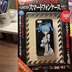 Neon Genesis Evangelion x Stussy phone case