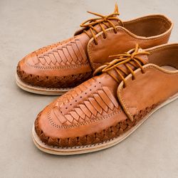 Handcrafted Leather Huarache Shoes