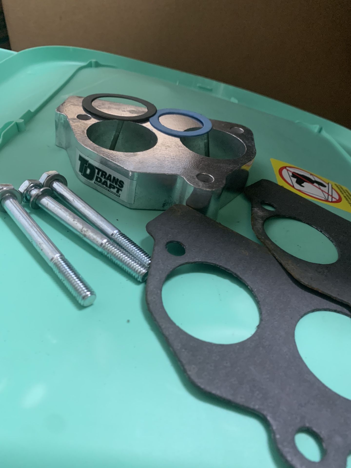 Horse Power And Fuel Exonomy Boost - Swirl TBI Spacer (GMC, Chevy, 4.3l 5.7l) 