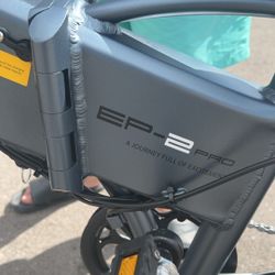 E Bike Ep2 Pro  Color Is Silver Gray 
