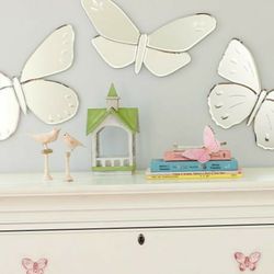 3D Butterfly Mirrors