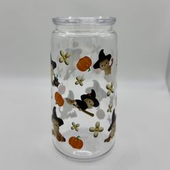 Cat Witch Acrylic Cup (1 Available) 16 Oz