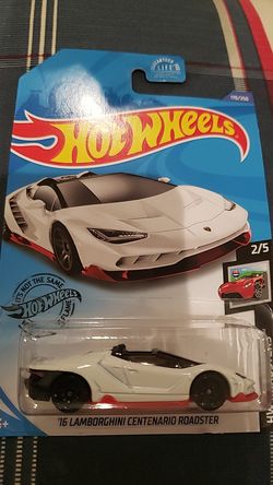 Hot wheels 16 lamborghini centenario roadster