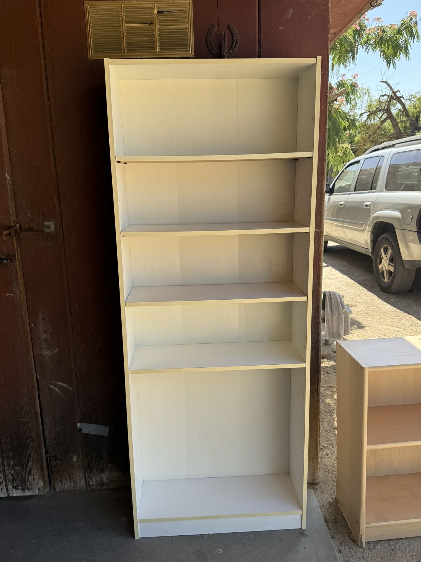 White Bookshelf