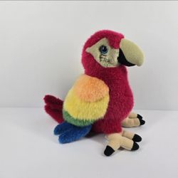 VTG Walt Disney World Macaw Parrot Plush 9" Stuffed Animal Kingdom Bird Store