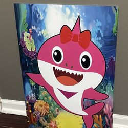 6 Baby Shark Frames 