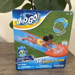 H2Ogo Single Water Slide for Kids 16 Ft.