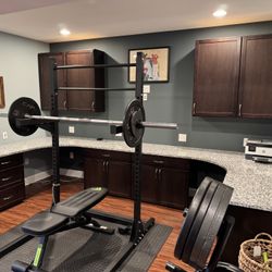 REDUCED! Cabinets, granite top work area