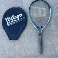 Wilson “U S Open” Tennis Racket With Zip Cover