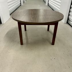 30” Round Wood Coffee Table