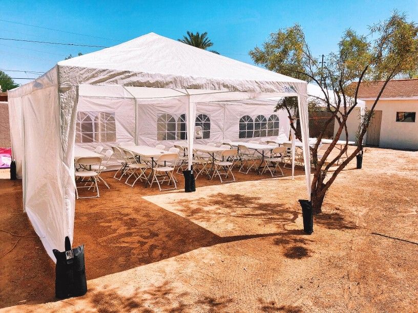 2 pack of tents 🎶 seats 70 people💯 2 for 300 or 175 each new Tent Event Garden Party Wedding 10x20 with Removable Sidewall Windows "ALL AROUND"👑
