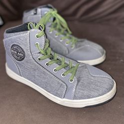 IRON JIA'S Motorcycle Shoes for Men, Breathable Anti-Slip Protective Gear, Powersport Casual Motorcycle Riding Boots