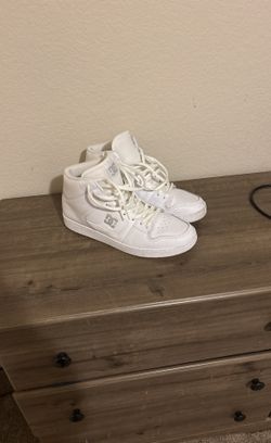 All White DC Shoes Size Men’s 13