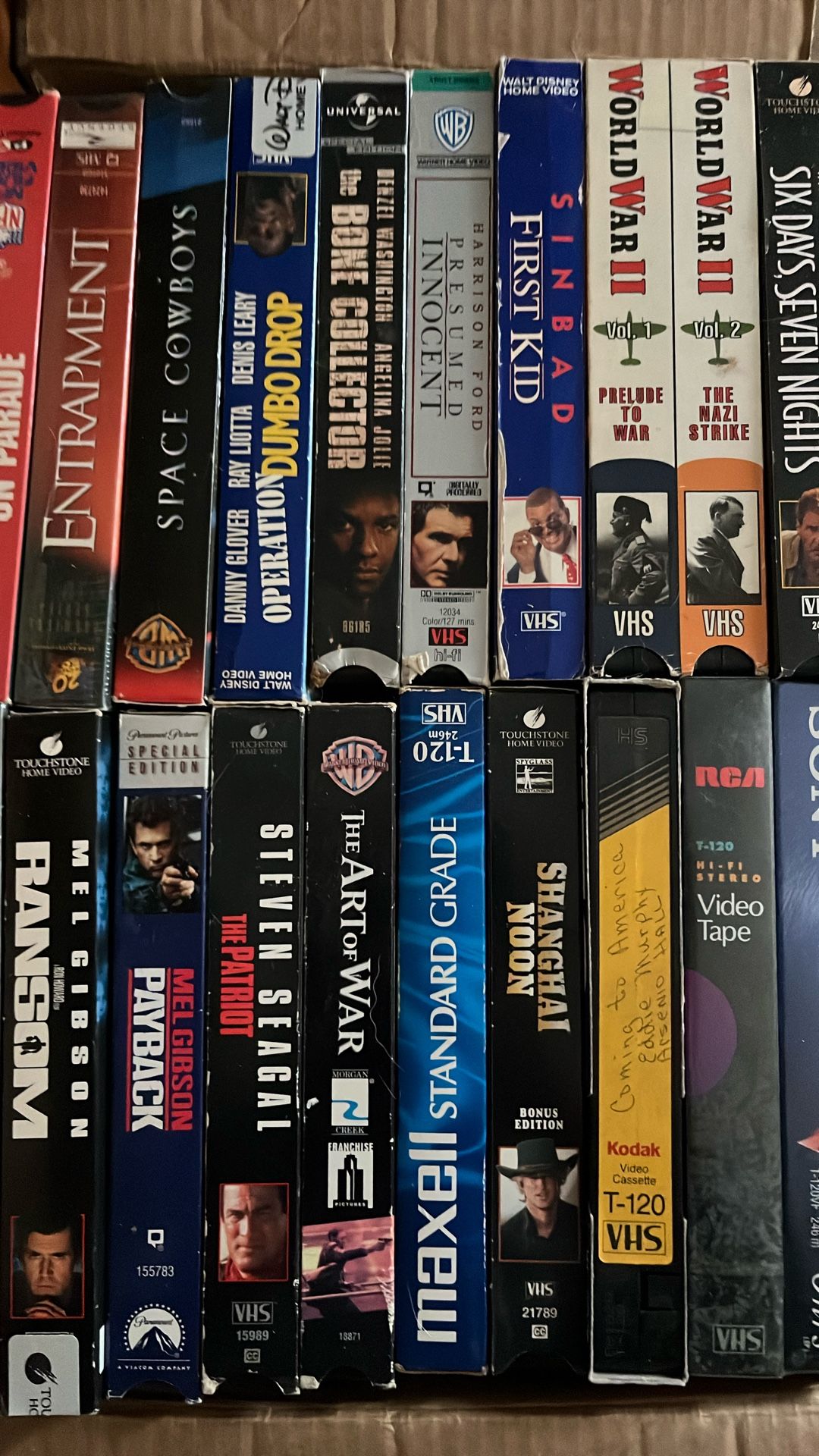 VHS Tapes