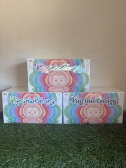 Pop Mart Labubu The Monsters Big into Energy Series Vinyl Plush Pendant Sealed Case (6 Blind Box)