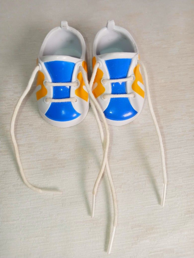 Tolly Tots Cheerleader Sneakers Shoes 18" Doll ACCESSORIES FOR AMERICAN GIRL OG