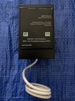 QSPD2A035B 35kA Indoor Surge Protective Device, Whole House Surge Protector Breaker for Electrical Panel