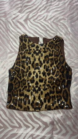 Cheetah Print Top