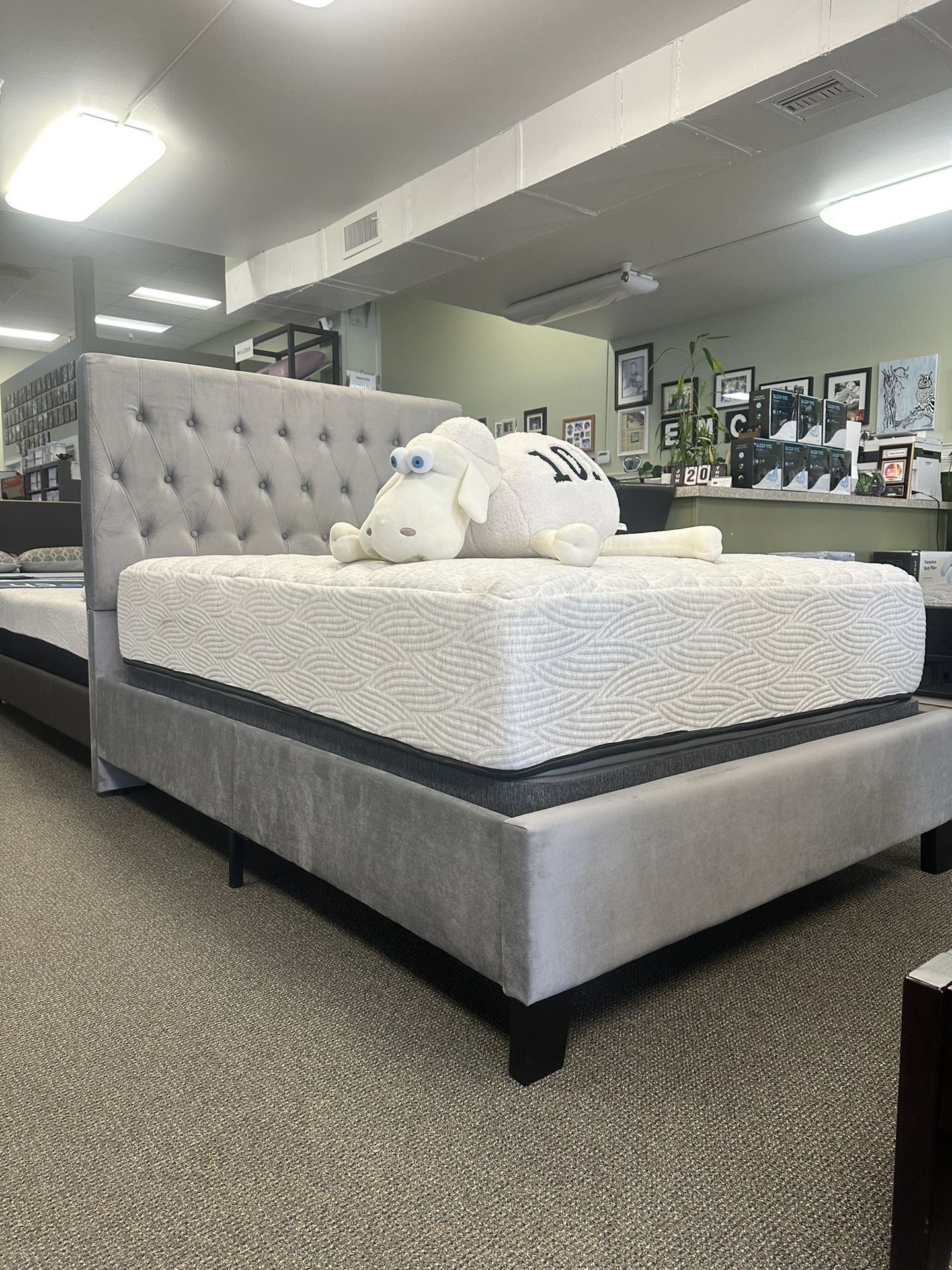 Full Size Frame And Mattress Sale