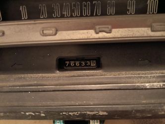 1969 F100 F250 Dash Gauge Cluster.