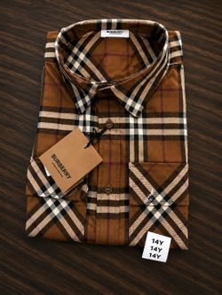 Burberry Boys Nova Check Shirt – 14Y – NWT – Authentic –