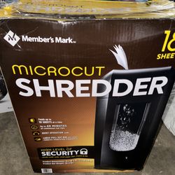 Members Mark Micro Cut Shredder