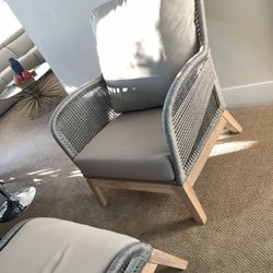 Outdoor/indoor Chair And Ottoman