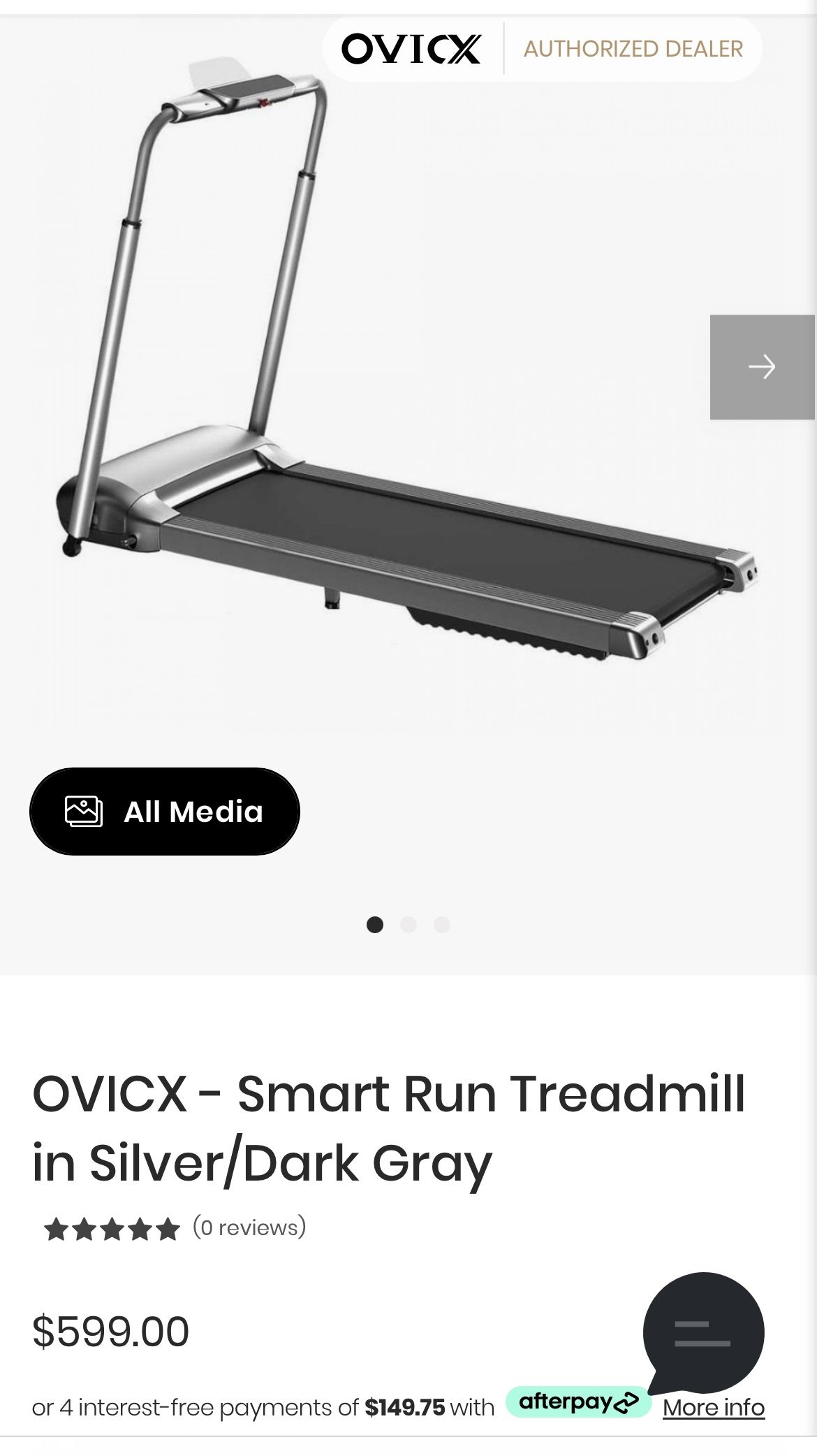 OVICX Smart Run Folding Treadmill