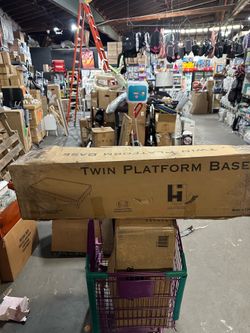 [180]. NEW EnForce Platform Base Twin Size EPB3430T #1640015 Hollywood Bed Frame