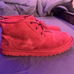 Red Uggs Size 12