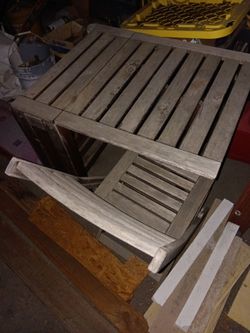 Table and chair