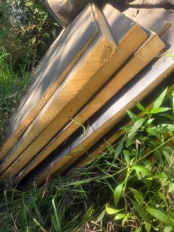 Foam boards tapered poly iso foam 2" at large side to around 1/4" on other side