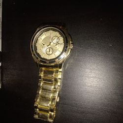 Gold Charles Raymond Watch